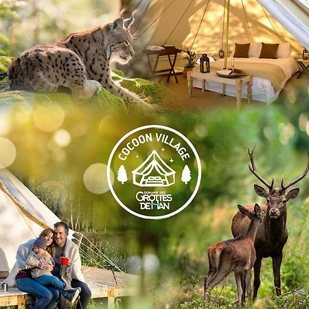 Cocoon Village - Glamping - Domaine Des Grottes De Han Rochefort Esterno foto