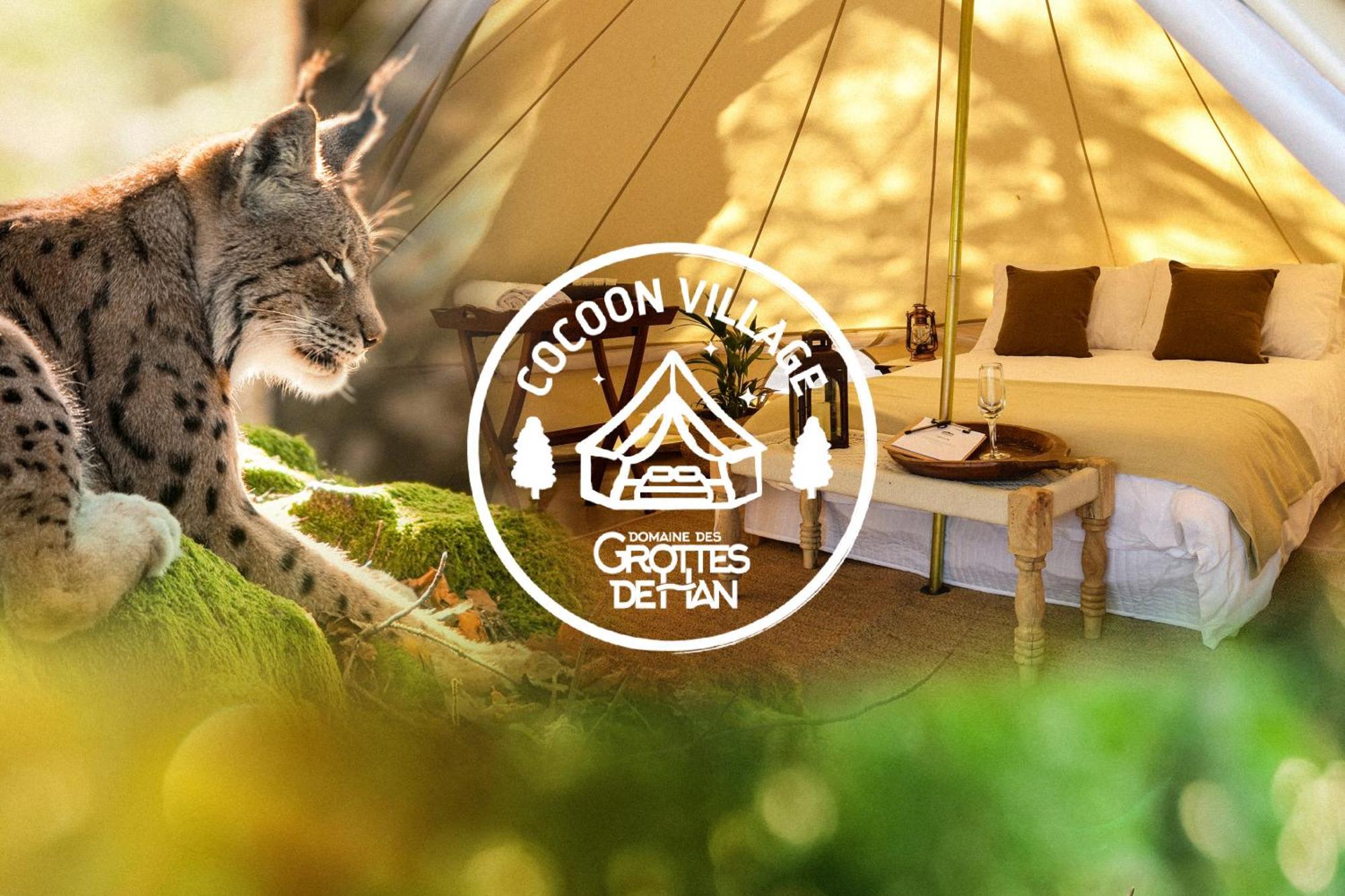 Cocoon Village - Glamping - Domaine Des Grottes De Han Rochefort Esterno foto