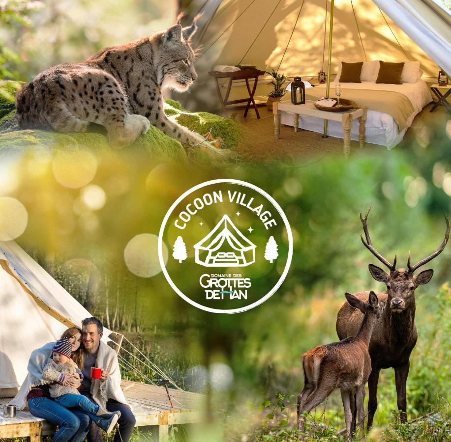 Cocoon Village - Glamping - Domaine Des Grottes De Han Rochefort Esterno foto